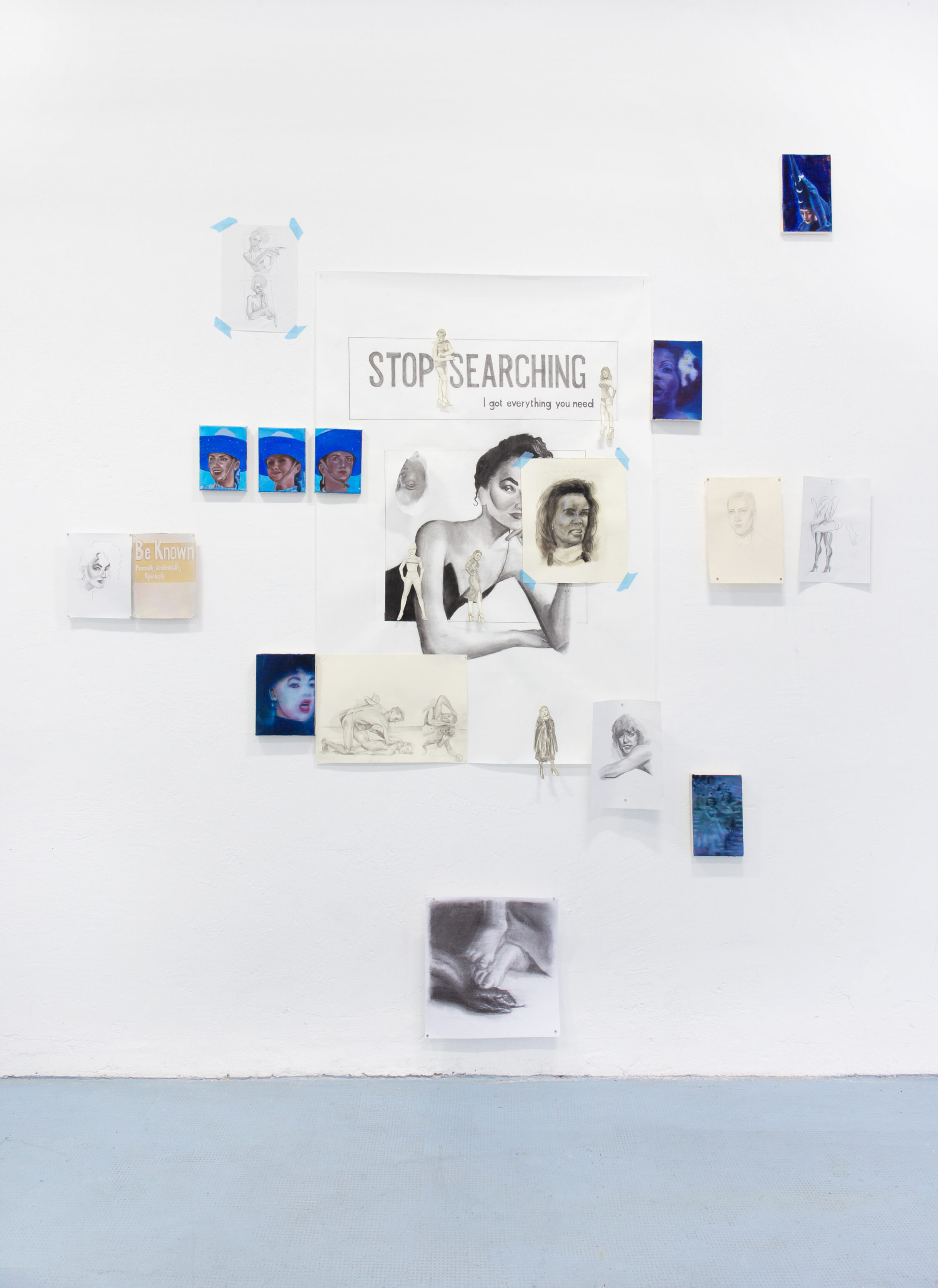 sonneundsolche – Stop Searching (I got everything you need) Collage | Ausstellung | Zeichnung Collage | Ausstellung | Zeichnung
