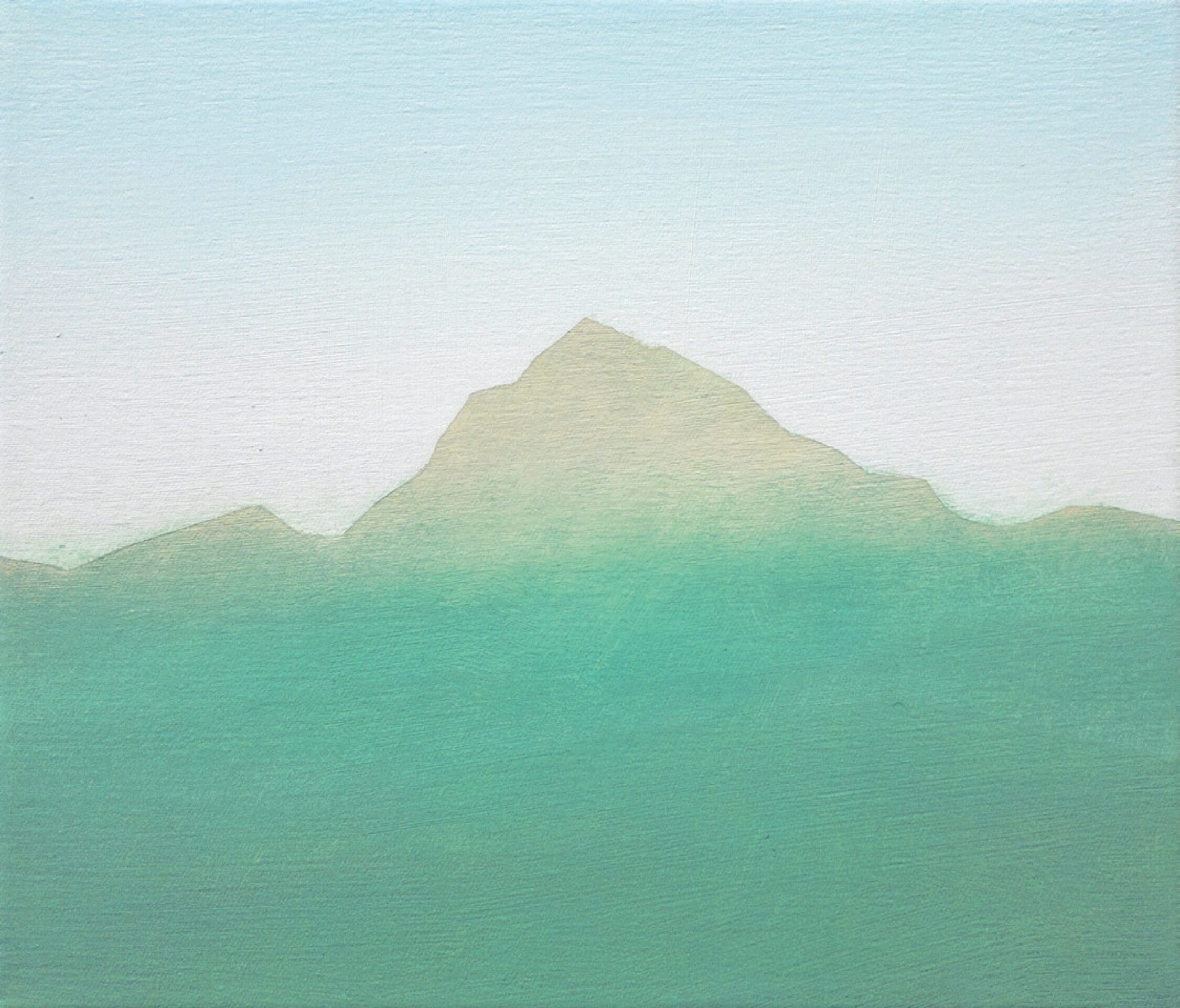 Malerei | Berg | Grün