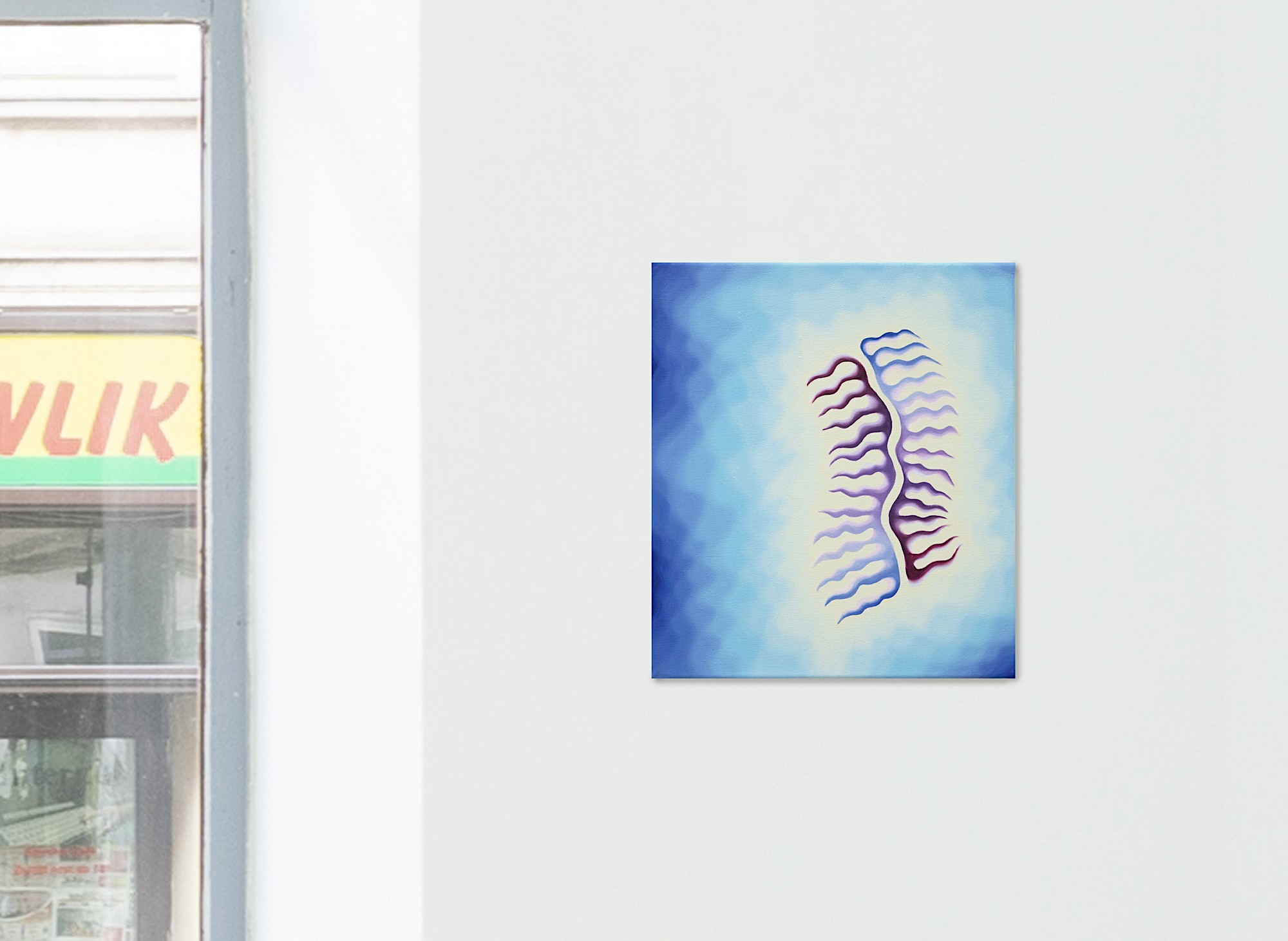 Malerei | Ausstellung | Fenster | Wurm